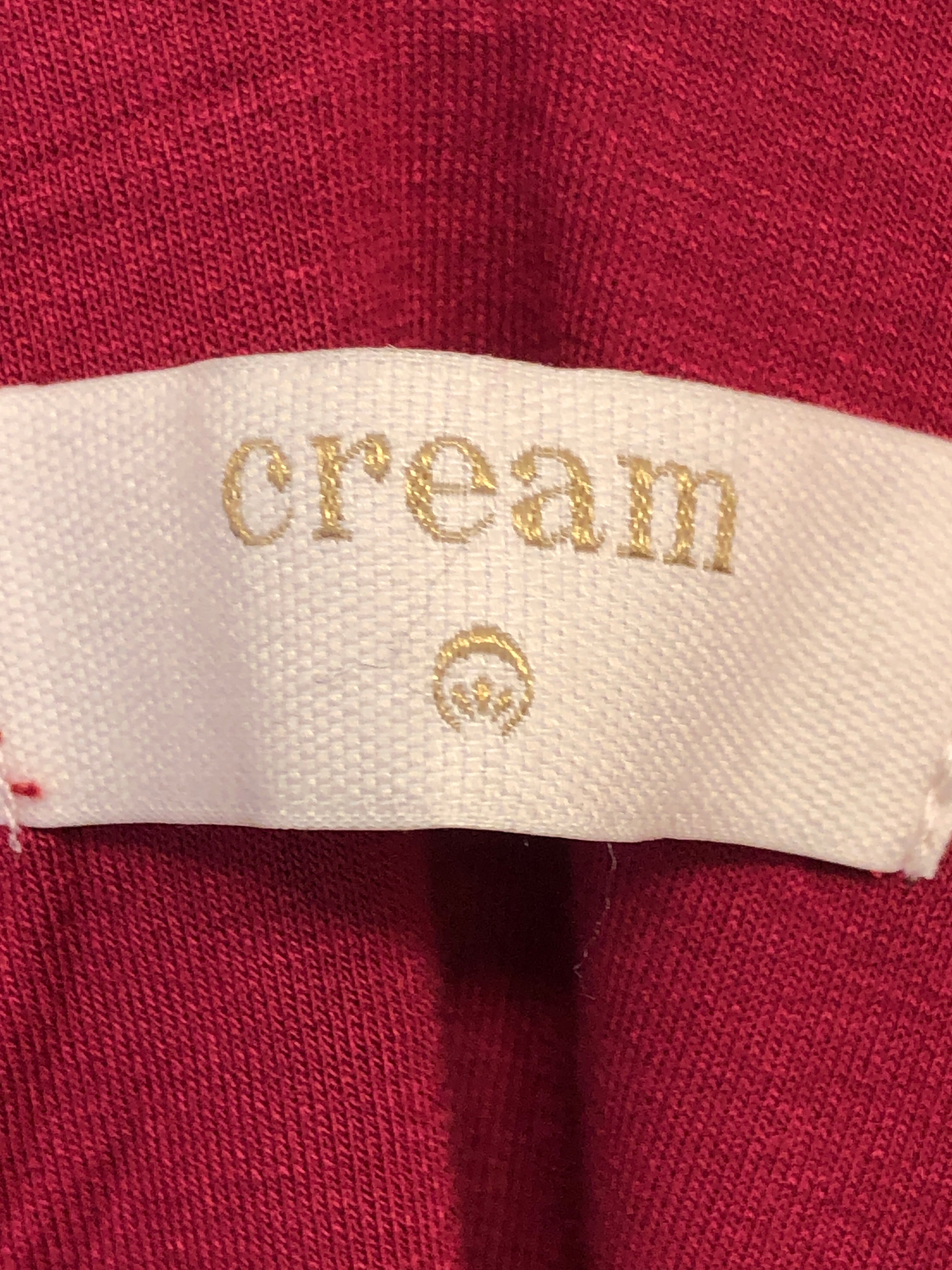 Cream Bluse